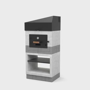 Tuozi Oven Otte Beton 84x76x205cm