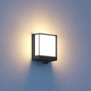 L40 SC Smart Sensor-buitenwandlamp antraciet L 40 SC Bluetooth STEINEL - Metaal - Hoekig