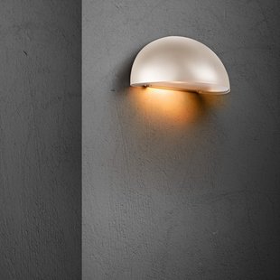 Scorpius Maxi Buiten Wandlamp IP33 Sanded Nordlux - Metaal - 1 lamp
