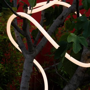 La linea 25 Earth LED lichtslang, 20 m La linea Earth Artemide - Woonkamer - Designer - Kunststof