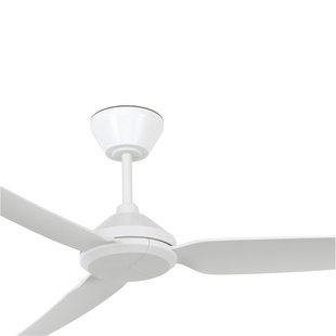 Polis plafondventilator, wit, Ø 137 cm, DC, IP55 Beacon Lighting - Woonkamer - Modern - Kunststof