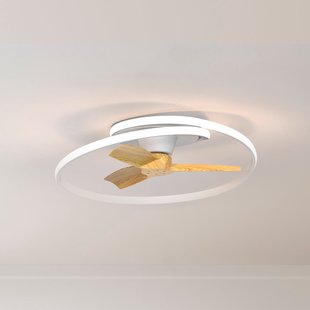 LED plafondventilator Ocean wit/hout DC stil CCT Mantra Iluminación - Woonkamer - Modern - Kunststof - Ring