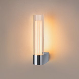 Lygant enkele LED wandlamp, chroom, IP44, aluminium Lygant single SLV - Badkamer - Modern - 1 lamp