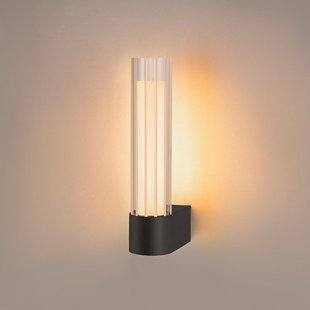 Lygant enkele LED wandlamp, zwart, IP44, aluminium Lygant double SLV - Badkamer - Modern - 1 lamp