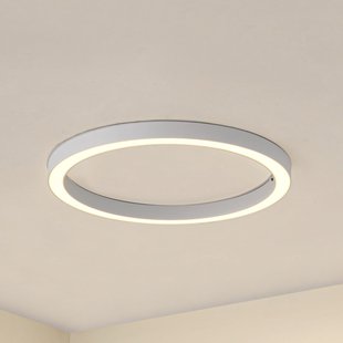 Neor LED plafondlamp, wit, Ø 60 cm, CCT, dimbaar Lucande - Gang / Hal - Modern - Metaal - Rond