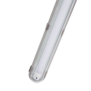 Lior vochtbestendige lamp, G13, 1 x T8, 157 cm, 18 W, IP65 PRIOS - Werkplaats / Schuur - Kunststof - 1 lamp