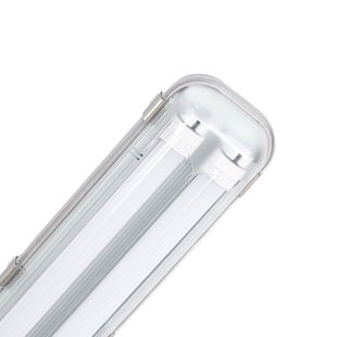 Lior vochtbestendige lamp, IP65, G13, 2 x T8, 157 cm, 18 W PRIOS - Werkplaats / Schuur - Kunststof - Meerdere lampen