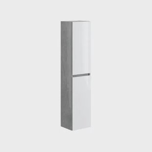 T-bath Kolomkast Milenio 140cm Beton/wit