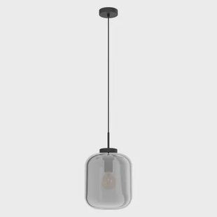 Eglo Hanglamp Bulciago Gerookt Glas ⌀25cm E27