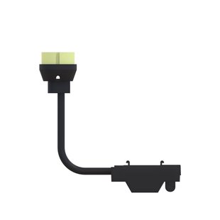 Orvoll-lamphouder, zwart, Ø 3 cm, GU10-fitting PRIOS - Werkplaats / Schuur - Kunststof - 1 lamp