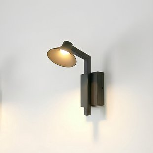 Steve LED wandlamp, zwart, 24 cm, USB, dimbaar Lucande - Woonkamer - Modern - Metaal - 1 lamp