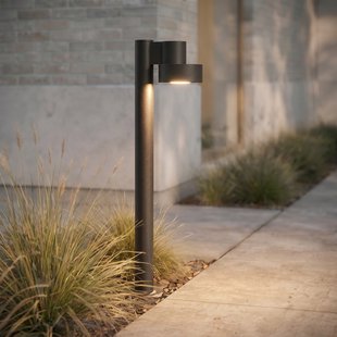 Elune LED tuinpadverlichting, matzwart, IP44, hoogte 77 cm Lucande - Modern - Aluminium - 1 lamp