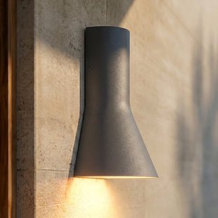 Zephy LED buiten wandlamp Up/Down, zwart, CCT Lucande - Modern - Aluminium - Meerdere lampen