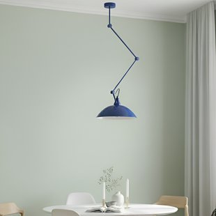 Melos hanglamp, blauw, Ø 36 cm, metaal ALDEX - Woonkamer - Scandinavisch - 1 lamp