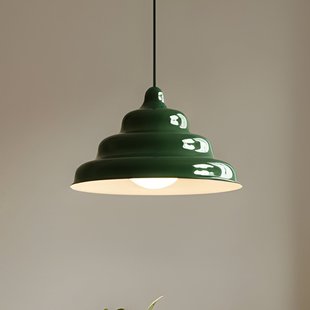 Fala hanglamp, groen, Ø 23 cm, glas ALDEX - Eetkamer - Designer - Metaal - 1 lamp
