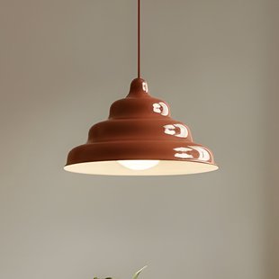Fala hanglamp, rood, Ø 23 cm, glas ALDEX - Eetkamer - Designer - Metaal - 1 lamp