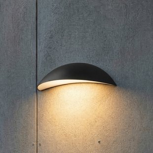 Zerino LED buiten wandlamp, IP54, zwart, aluminium Lindby - Terras - Modern - 1 lamp