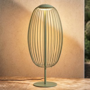 Richi LED buiten vloerlamp, hoogte 90 cm, lichtgroen, IP44, metaal Lucande - Modern - 1 lamp