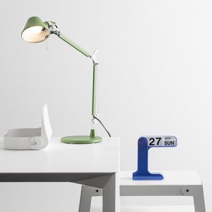 Tolomeo Micro tafellamp groen Artemide - Werkkamer / Kantoor - Designer - Metaal - 1 lamp