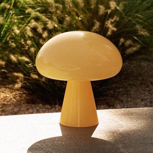 Obello draagbare tafellamp GUBI - Terras - Designer - Glas - 1 lamp
