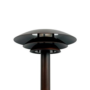 DL25 tuinpadverlichting koperkleurig, IP44, roestvrij staal Dyberg Larsen - Terras - Scandinavisch - Rond