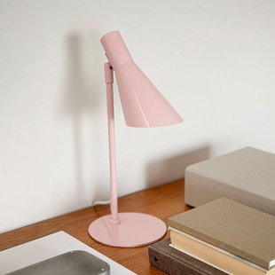 DL12 Tafellamp Mini, roze, E14, metaal DL12 Mini Dyberg Larsen - Woonkamer - Scandinavisch - Rond