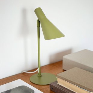 DL12 Tafellamp Mini, groen, E14, metaal DL12 Mini Dyberg Larsen - Woonkamer - Scandinavisch - Rond