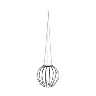Kivo LED hanglamp op zonne-energie, Ø 37 cm, zwart, IP44, dimbaar. Markslöjd - Scandinavisch - Metaal - 1 lamp