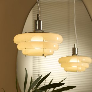 Sunset hanglamp Ø 28 cm, mistwit MARKET SET - Eetkamer - Designer - Glas - 1 lamp