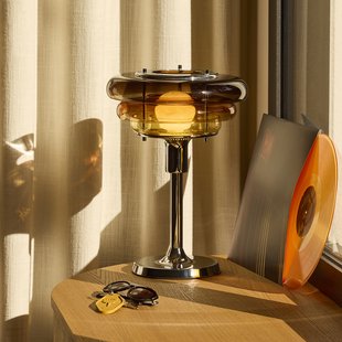 Sunset tafellamp, amber MARKET SET - Woonkamer - Designer - Glas - 1 lamp