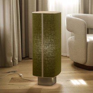 Dolce vloerlamp, avocadogroen MARKET SET - Woonkamer - Designer - Stof - 1 lamp