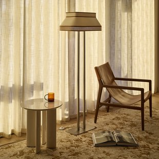 Square vloerlamp MARKET SET - Woonkamer - Designer - Stof - Hoekig