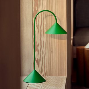 Grasp LED tafellamp, groen, hoogte 47 cm, metaal FRANDSEN - Balkon - Designer - 1 lamp