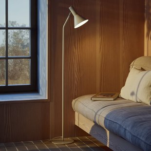 Lyss vloerlamp beige FRANDSEN - Woonkamer - Designer - Metaal - 1 lamp