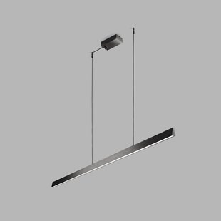 Edge Linear S1500 LED hanglamp, zwart, CCT LIGHT-POINT - Werkkamer / Kantoor - Designer - Aluminium - Meerdere lampen