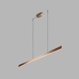 Edge Linear S1500 LED hanglamp roségoud, CCT LIGHT-POINT - Werkkamer / Kantoor - Designer - Aluminium - Meerdere lampen