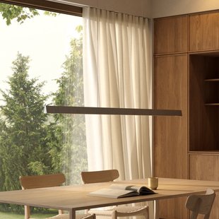 Edge Linear S1500 LED hanglamp titaniumgrijs CCT LIGHT-POINT - Werkkamer / Kantoor - Designer - Aluminium - Meerdere lampen