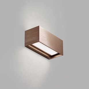 Linea W1 LED wandlamp roségoud 15 cm CCT, IP54 LIGHT-POINT - Woonkamer - Designer - Aluminium - Meerdere lampen