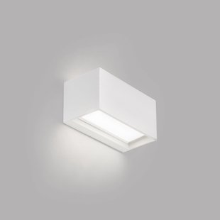 Linea W1 LED wandlamp, wit, 15 cm, CCT, IP54 LIGHT-POINT - Woonkamer - Designer - Aluminium - Meerdere lampen