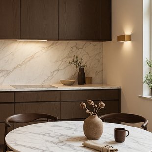 Linea W2 LED wandlamp messing 30 cm, CCT, IP54 LIGHT-POINT - Woonkamer - Designer - Aluminium - Meerdere lampen