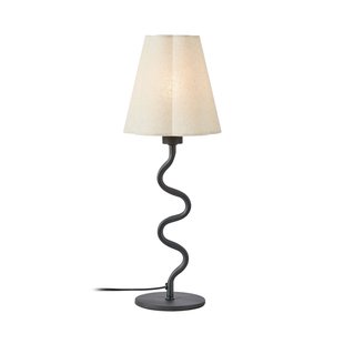 Veya tafellamp, zwart/beige, linnen, hoogte 41 cm, E14 Markslöjd - Woonkamer - Stof - 1 lamp