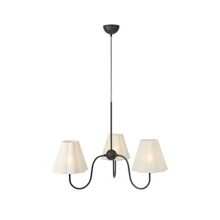 Veya hanglamp, beige, linnen, Ø 90 cm, E14 Markslöjd - Woonkamer - Stof - Meerdere lampen