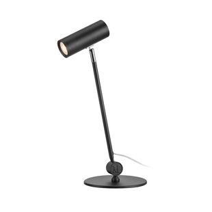 Arlo LED tafellamp, zwart, ijzer, hoogte 52,8 cm, dimbaar Markslöjd - Woonkamer - Modern - Metaal - 1 lamp