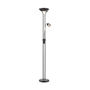 Modu LED uplighter, zwart, ijzer, leeslampje, hoogte 180 cm, dimbaar Markslöjd - Woonkamer - Metaal - Meerdere lampen