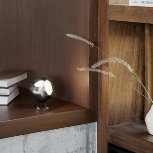 Norbitt 2.0 LED-batterijlamp, chroom, IP54 MR. WATTSON - Woonkamer - Modern - Aluminium - Bol