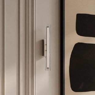 Frame LED wandlamp, 50 cm, chroom, dimbaar 101 COPENHAGEN - Gang / Hal - Designer - Aluminium - 1 lamp