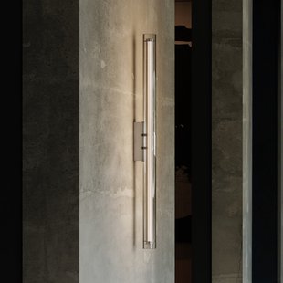 Frame LED wandlamp, 100 cm, chroom, dimbaar 101 COPENHAGEN - Gang / Hal - Designer - Aluminium - 1 lamp