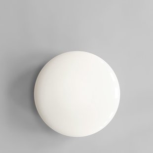 Hikari LED wandlamp Ø 35 cm, opaalglas IP44 101 COPENHAGEN - Badkamer - Designer - 1 lamp