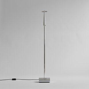 SNAKE vloerlamp, verchroomd, hoogte 130 cm 101 COPENHAGEN - Woonkamer - Designer - Aluminium - 1 lamp