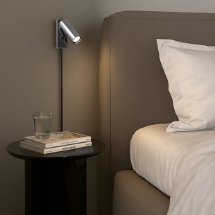 PIPELINE wandspot, chroomkleurig, hoogte 13 cm Stekker Herstal - Woonkamer - Modern - Metaal - 1 lamp